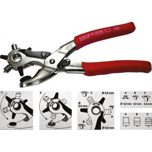 460G - COMBINED PLIERS FOR EYELETS - Prod. SCU